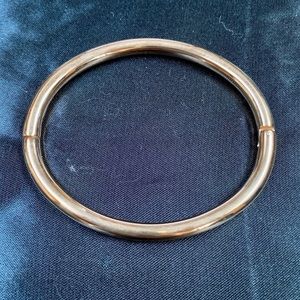 Stainless Steel Milor Rose Gold Hinged Bangle